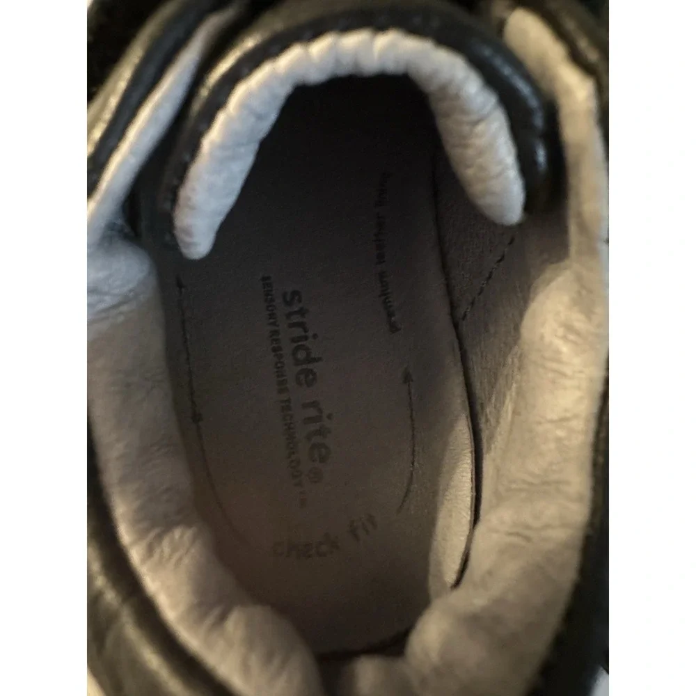 STRIDE RITE INFANT SRT ROSS DRESS SHOE, BLACK SIZE‎ 4.5